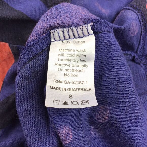 Rare Original Y2k Pop Tart Cherry T-shirt S All Over Print Purple kidcore unisex - Picture 4 of 5